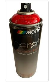 SPREY BOYA PARLAK TRAFIK KIRMIZI 400 ML MOTIP CARA